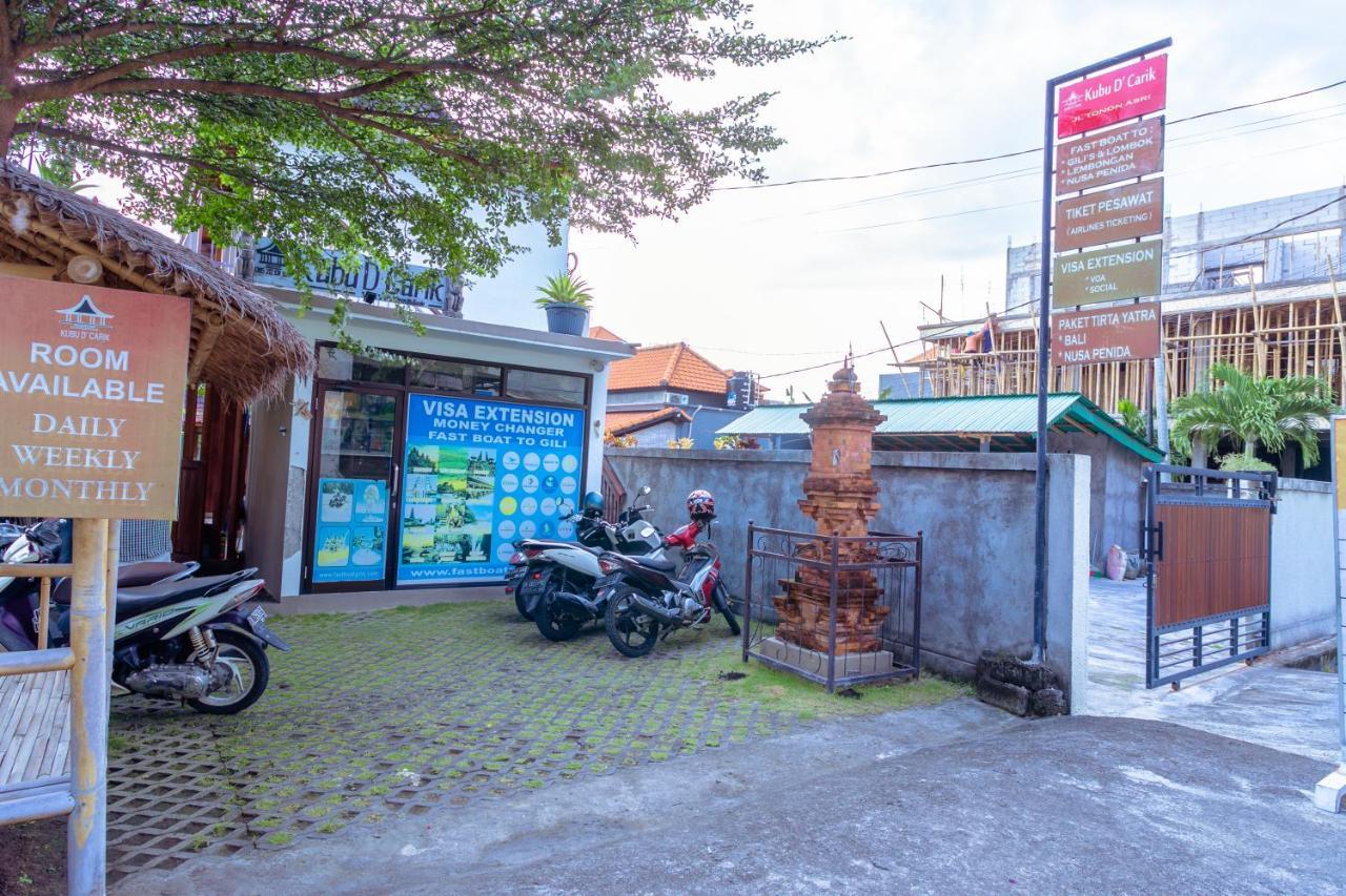 Kubu D'Carik Villa & Bungalow By Ecommerceloka Munggu エクステリア 写真